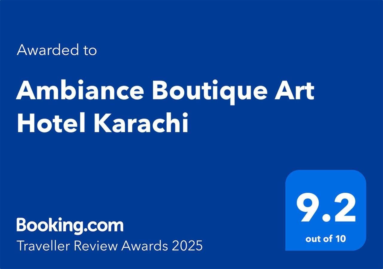 Ambiance Boutique Art Hotel Karachi Luaran gambar